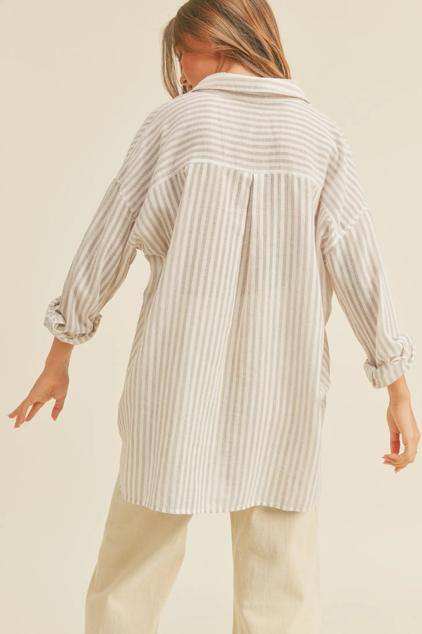 Palmer Striped  Buttondown